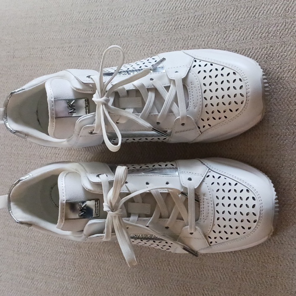 Michael Kors wedge tennis shoes